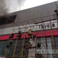 Massive fire engulfs Toyota Global City image
