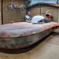 Someone built a working replica of the Star Wars Landspeeder image