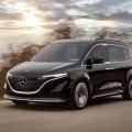 Mercedes EQT concept previews upcoming T-Class van image