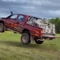 These guys tried to kill a Toyota Hilux image