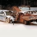 This 2009 Chevrolet Malibu vs 1959 Bel Air crash vid is disturbing image