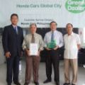 Honda Global City cited as 1st Green Dealer image