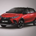Does the Toyota Yaris look good with crossover styling? image