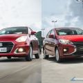 Spec Check: Suzuki Dzire vs Mitsubishi Mirage G4 image