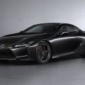 This blacked out Lexus LC is ready for Halloween image