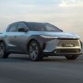 Toyota bZ4X EV has 450 km range, steer-by-wire system image