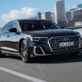 More bling: 2022 Audi A8 gets more chrome, sharper styling image