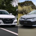 Spec Check: 2021 Honda Accord vs 2022 Toyota Camry Hybrid image