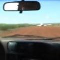 Cops stop an escaping plane... with a car image