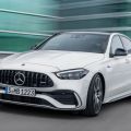 2023 Mercedes-AMG C43 drops V6 for electric turbo-four image