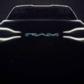 This is the face of the Ram 1500 EV pickup image