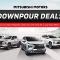 Catch low DP offers with Mitsubishi's Downpour Deals promo image
