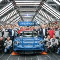 Porsche has produced their 100,000th Taycan image