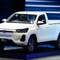 Toyota Hilux Revo BEV concept is a zero-emissions pickup truck image