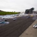 75 cars do donuts to set a new World Record image