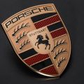Different, but still same: This is the new Porsche logo image