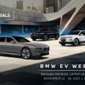 BMW PH to hold EV Weekend at SM Aura Premier Nov 24 to 26 image