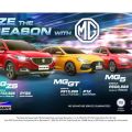 Seize the season by driving home a new MG this December image