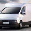 Hyundai ST-1 is a commercial EV with Staria face image