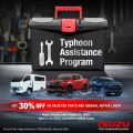Isuzu PH offering select parts, labor discounts for typhoon-hit vehicles image