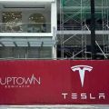 LOOK: Tesla PH will soon rise in Uptown, BGC image