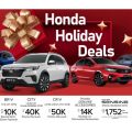 Drive your dream Honda with Holiday Deals for November image