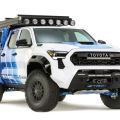 Toyota Tacoma H2 Overlander Concept can recharge EVs, filter water image