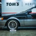 TOM'S Heritage unveils a resto-modded AE86 Corolla Levin image