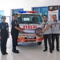 Mitsubishi PH donates L300 emergency response unit to BFP Region 4A image