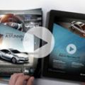 Lexus ES brings print ad to life image