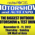 2012 Auto Focus motorshow happening this weekend image
