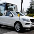 Mercedes-Benz delivers new Popemobile to Pope Benedict XVI image