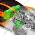McLaren reveals P1 hybrid powertrain image
