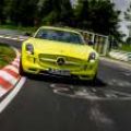 Mercedes-Benz SLS AMG Coupe Electric Drive sets Nordschleife EV lap record image
