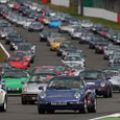 Porsche 911 parade at Silverstone Classic sets world record with 1208 cars image