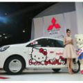 Mitsubishi debuts Hello Kitty Mirage at 2013 Thailand Motor Expo image