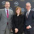 New GM CEO Mary Barra visits Opel in Russelsheim image