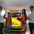 Volkswagen PH turns over Beetle to eight-year-old raffle winner image