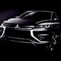 Paris 2014 Preview: Mitsubishi teases Outlander PHEV-S Concept image