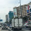 MMDA enforcers manually manage Katipunan traffic image