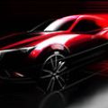Los Angeles 2014 Preview: Mazda teases the CX-3 image