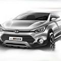 Hyundai previews i20 Active with official renders image