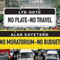 Cayetano threatens to deny LTO 2016 budget amidst plate fiasco image