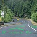 New GPS device projects navigation straight to your windshield image