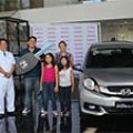 Honda PH hands key to Mobilio 7 Smiles raffle winner image