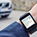 Your Volvo now talks to your Apple Watch or Android Wear image