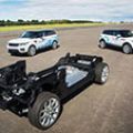 Land Rover shows off hybrid, EV tech with three concepts image