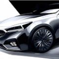 Kia previews 2017 Cadenza with teaser sketch image