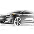 2016 Kia Niro hybrid crossover teased image