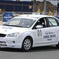 Ethanol-fueled Foci make marks in Ford FFV Road Challenge image